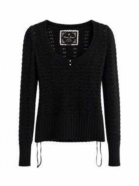 Guess Black Vintage Sweater #y2k